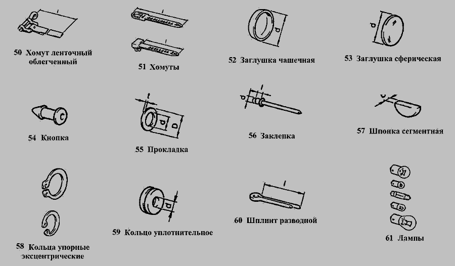 Схема Інше » Схема встановлення заглушок для ВАЗ-2131