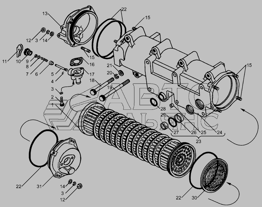 Купить кран сливной ЯМЗ (пр-во ЯМЗ) | Inter-agro.com.ua