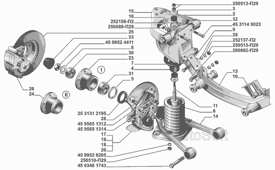 Скоба суппорта газель 3302