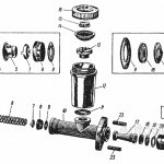 ремонт главного тормозного цилиндра москвич 412
