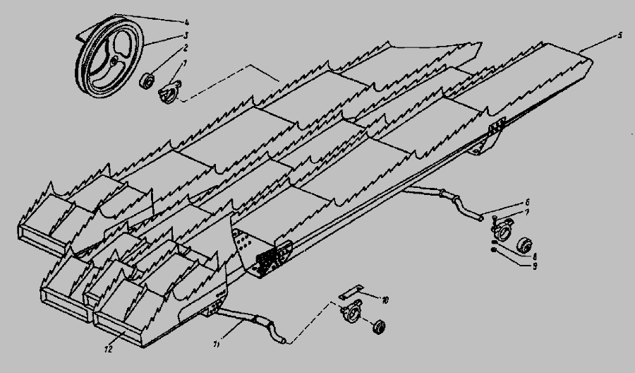 Схема Соломотряс » Барабан для Енисей КЗС-950