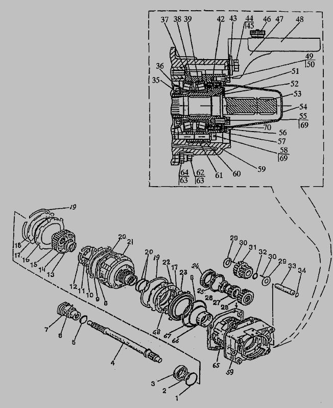 Сальник вом мтз 1523