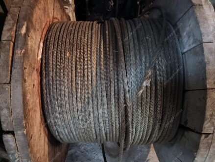 Канат стальной оцинкованый d=10,2мм типа ЛК-О 8х6(0+6)+9 о.с. ГОСТ 3097-80 Н/в Канат10,2