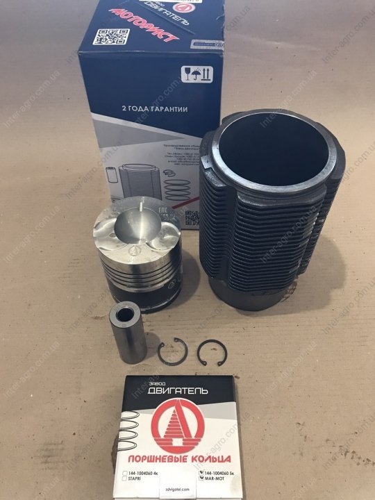 Купить гильзо-комплект Д-144 (ГП+кольца5+палец) \"Моторист\" п/к (з-д ...