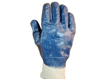 Перчатки DOLONI нитриловые полный облив (манжет мягкий) (СИНИЕ) 850 (фото 1)