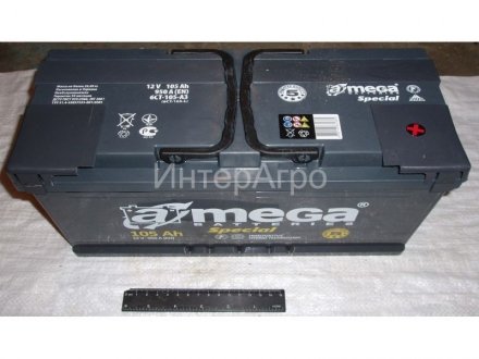 Аккумулятор 6 СТ-105Аз "А-MEGA" Special 6СТ-105-АЗ (фото 1)