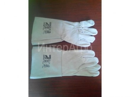 Перчатки для сварки (плотные "Краги") 03068000 (фото 1)