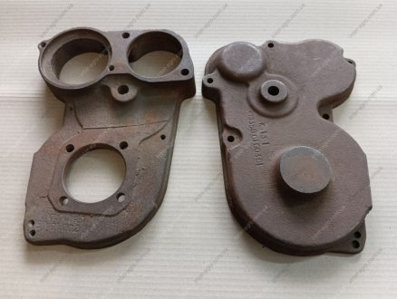 Фото 1 - картер маховика П-350 с крышкой 350.01.002.01 Картер маховика П-350 с крышкой 350.01.002.01 (фото 1)