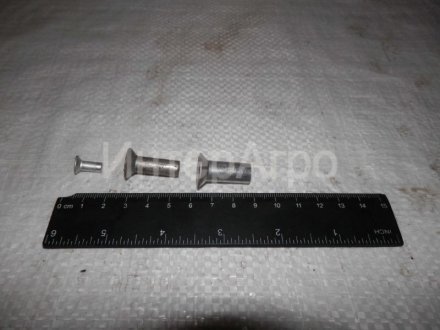 Заклепка 10х25 накладки колодки тормоза КАМАЗ, ЗИЛ алюминиевая Г 10300-80 10х25 (фото 1)