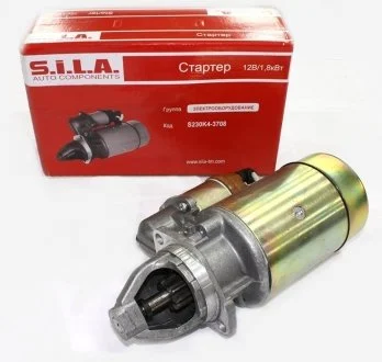 Стартер ЗИЛ 130, 431410 та їх модиф. (S.I.L.A. AC) S.I.L.A. СТ230К4-3708000