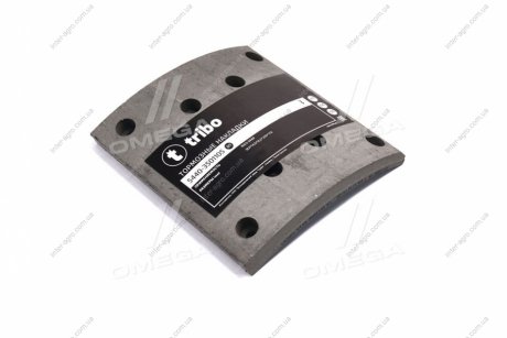 Накладка тормозная МАЗ передняя сверленая R1 (14х18,2мм) ТРИБО 5440-3501105