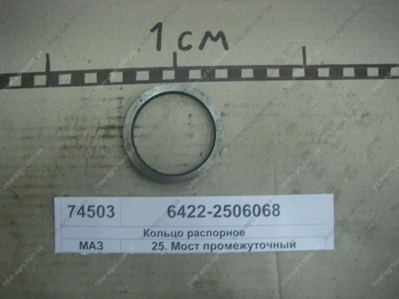 Кільце распорне (вир-во МАЗ) МАЗ, ОАО «Минский автомобильный завод» 6422-2506068 (фото 1)