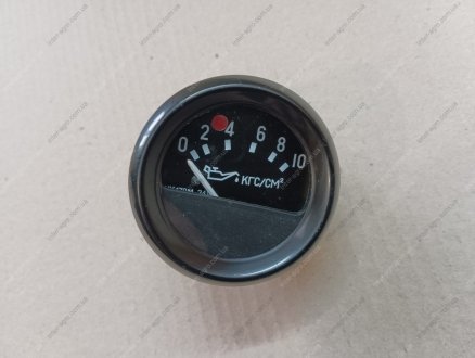 Указатель давления масла эл. (10 атм.) МТЗ 24В с сигнальной лампой (Юбана) Jubana, Литва УК-170М (33.3810010)