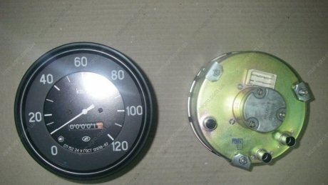 Фото 1 - спидометр СП-152 электрич., от датчика скорости МАЗ, КрАЗ-6510 (Владимир) СП152-3802010 Спидометр СП-152 электрич., от датчика скорости МАЗ, КрАЗ-6510 (Владимир) СП152-3802010 (фото 1)