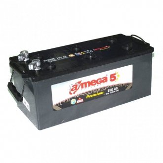 Аккумулятор стартерный A-MEGA PREMIUM (M5) 6СТ-190 А3 (513х223х223) Евро 6СТ-190 А3 (0) (фото 1)