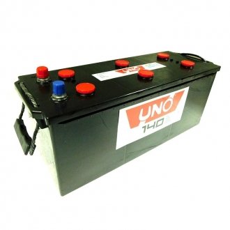 Акумулятор стартерний (UNO) Universal (513x189x217) 6СТ-140 А3 (фото 1)