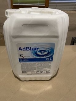 Реагент AdBlue для зниження викидів азоту (сечовина) 20 л. Жидкость AdBlue 20 л. (фото 1)