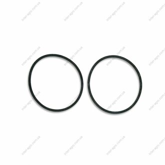 Кольцо уплотнительное гильзы КАМАЗ нижнее (толстое черное) ЛЮКС (Каучук) Мариуполь РТИ 740.1002024 (фото 1)