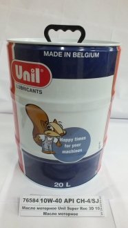 Олія моторна Unil Super Roc 3D 10W-40 CI-4/SJ 20л. Н/в 10W-40 UNIL API CI-4/SJ 20л.