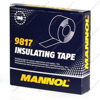 Лента изоляционная полиэфирная 19 мм*10 м MANNOL 9817