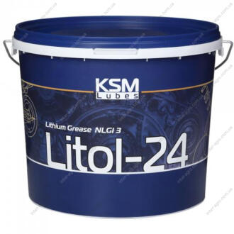 Смазка Литол - 24 (от -40 до +130 *С с пиком больше +190°C) 4,5 кг (КСМ Протек) KSM PROTEC Litol KSM Protec 4.5kg