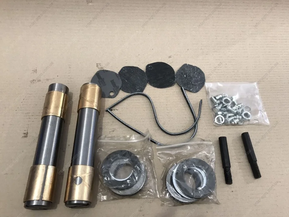 Шкворень у комплекті ЗІЛ 130 Р0 D=38 (повний к-кт на 2-а поворотні кулаки) DETALKA 130-3000100-01 (фото 1)