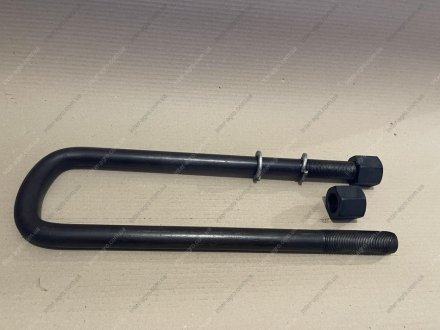 Фото 1 - стремянка рессоры задней КАМАЗ 10 тн М27х2,0 L=420 (с гайкой и гровером) Украина 5511-2912408-10 Стремянка рессоры задней КАМАЗ 10 тн М27х2,0 L=420 (с гайкой и гровером) Украина 5511-2912408-10 (фото 1)