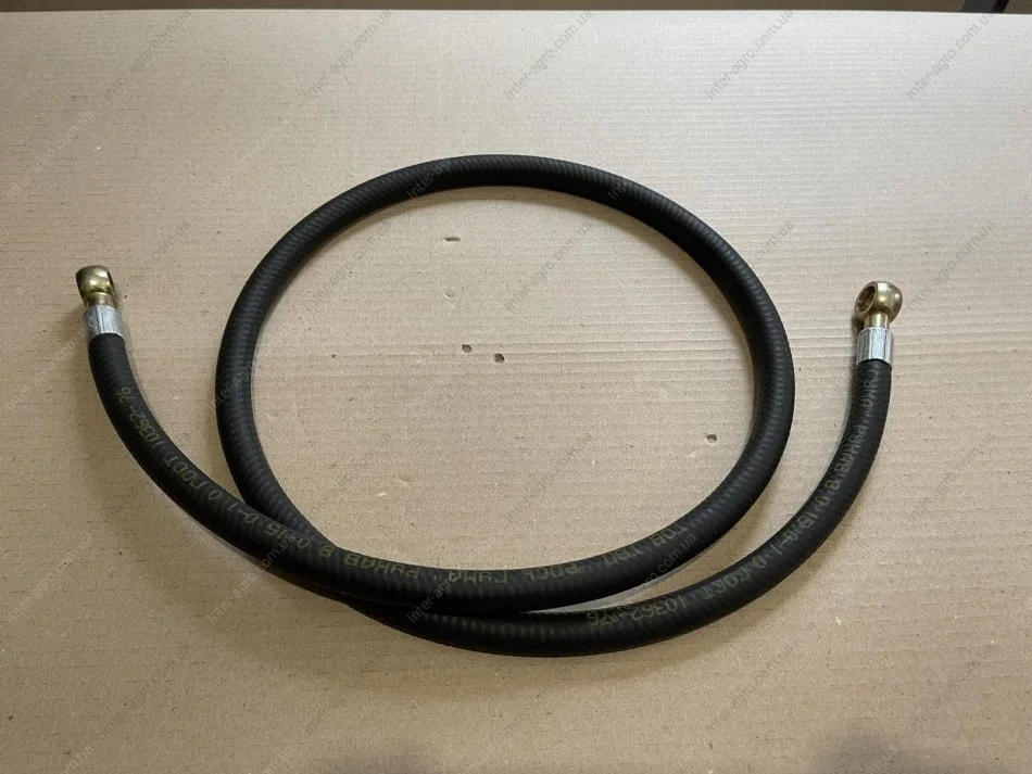Шланг топливный ГАЗ 3309 (ЕВРО обжим, L=1400 мм, дв.ММЗ 245,260) НД (пр-во Украина) DETALKA 245-1104180-А1-07 (фото 1)