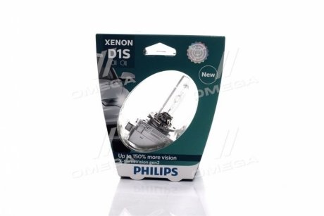 Лампа ксенонова D1S X-treme Vision 85В, 35Вт, PK32d-2 4800К+/-600К Philips 85415XV2S1 (фото 1)