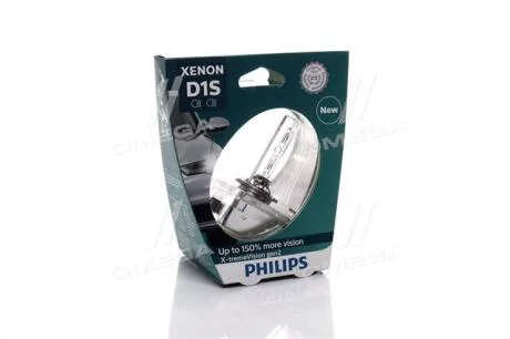 Лампа ксеноновая D1S X-treme Vision 85В, 35Вт, PK32d-2 4800К+/-600К Philips 85415XV2S1