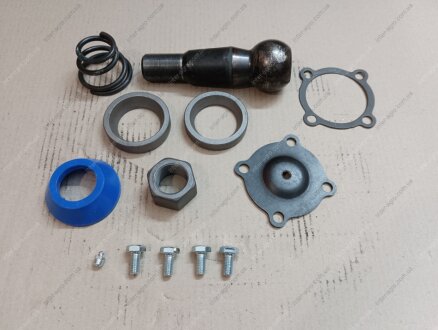 Р/к штанги реактивної КРАЗ ПРЕМІУМ (повний к-кт, 11 найменувань, гайка корона та шплінт) (DETALKA) Украина 210-2919028-65