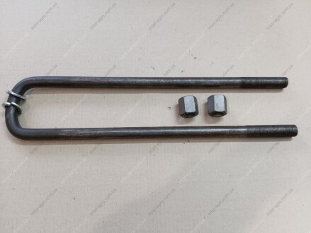 Фото 1 - стремянка рессоры задней ЗИЛ 130, КАМАЗ п/пр М22х1,5 L=500 (с гайкой и гровером) Украина 130-2912408-30 Стремянка рессоры задней ЗИЛ 130, КАМАЗ п/пр М22х1,5 L=500 (с гайкой и гровером) Украина 130-2912408-30 (фото 1)