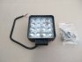 Фара LED квадратна 48W, 16 ламп, 110*110мм, 3300Lm широкий промінь 12/24V 6000K Jubana, Литва 453701052 (фото 1)