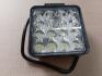 Фара LED квадратна МТЗ 48W, 16 ламп, 110х110мм, 3300Lm широкий промінь 12/24V 6000K Jubana, Литва 453701052 (фото 5)