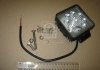 Фара LED квадратная 27W, 9 ламп, 110*164мм, широкий луч 12/24V 6000K Jubana, Литва 453701038 (фото 2)