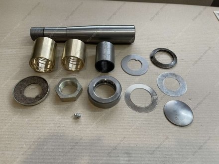 Фото 1 - шкворень в комплекте МАЗ 500, КРАЗ (к-кт на одну сторону) RIDER 500А-3000100-01 Шкворень в комплекте МАЗ 500, КРАЗ (к-кт на одну сторону) RIDER 500А-3000100-01 (фото 1)