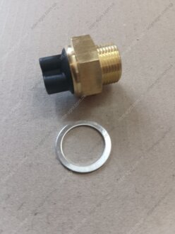 Датчик включения электровентилятора охлаждения КАМАЗ, КРАЗ, ВАЗ 2103-2107, ВОЛГА, ГАЗЕЛЬ,СОБОЛЬ (t 92-87) <ДК> Дорожня карта ТМ108