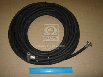 Шланг подкачки шин L=14м ЗИЛ, МАЗ, КАМАЗ, TIR ЕВРО обжим с наконечниками (20 атмосфер) DETALKA 5320-3929010-05