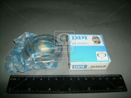 Подшипник (30304 JR) (, URB) наруж.пер.ступ. Москвич, двиг.ГАЗ диз. DPI 7304 (фото 1)