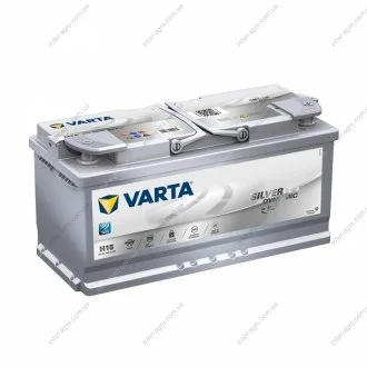 Аккумулятор 105Ah-12v VARTA Start-Stop Plus AGM (394х175х190), R, EN 950 Varta 605 901 095