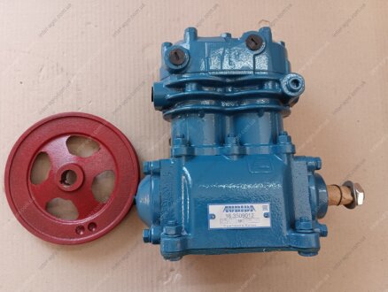 Компрессор МАЗ, КРАЗ, УРАЛ 2-цилиндровый (без шкива d=172мм) (г. Паневежис) Аурида г. Паневежис, Литва 16.3509012