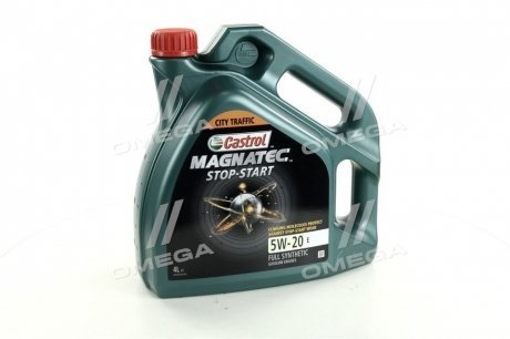 Масло моторн. Magnatec STOP-START 5W-20 E EcoBoost (Канистра 4л) Castrol 15A7C6