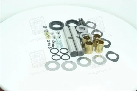 Шкворень в компл. (полный на а/м) ГАЗ 3302 Р2(D= 25,3) без крышек <ДК> Дорожня карта 3302-3000100-03Р2