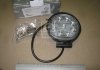 Фара LED додаткова GOLD 24V/27W, 9 діод, (кругла), широкий промінь (TEMPEST) RIDER TP02-57-046 (фото 1)