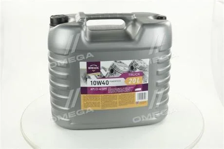 Олія моторна. TRUCK POWERTECH 10W40 CI-4/DPF E6 (Каністра 20л)) BREXOL 48391050993