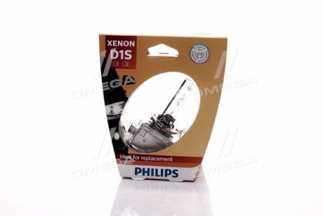 Лампа ксенонова D1S Vision 85В, 35Вт, PK32d-2 4600К Philips 85415VIS1