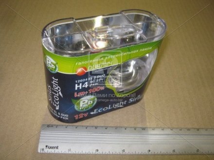 Фото 1 - лампа H4 12V 60/55W P43T EL S+100% 3800K, комп. 2 шт. (Диалуч) Диалуч- г.Москва 4001190 Лампа H4 12V 60/55W P43T EL S+100% 3800K, комп. 2 шт. (Диалуч) Диалуч- г.Москва 4001190 (фото 1)