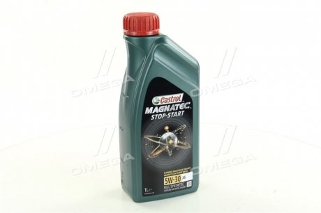 Масло моторн. Magnatec Stop-Start 5W-30 A5 (Канистра 1л) Castrol 15A16D (фото 1)