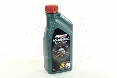 Олива моторна Magnatec Stop-Start 5W-30 A5 (Каністра 1л) Castrol 15A16D
