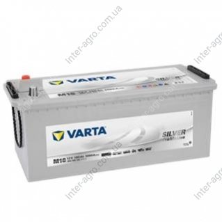 Аккумулятор 180Ah-12v PM Silver(M18) (513x223x223),L,EN1000 Varta 680 108 100